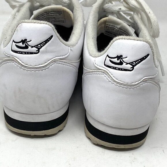 Nike Cortez x Nathan Bell White Sneakers Mens Size 8 - Picture 4 of 8